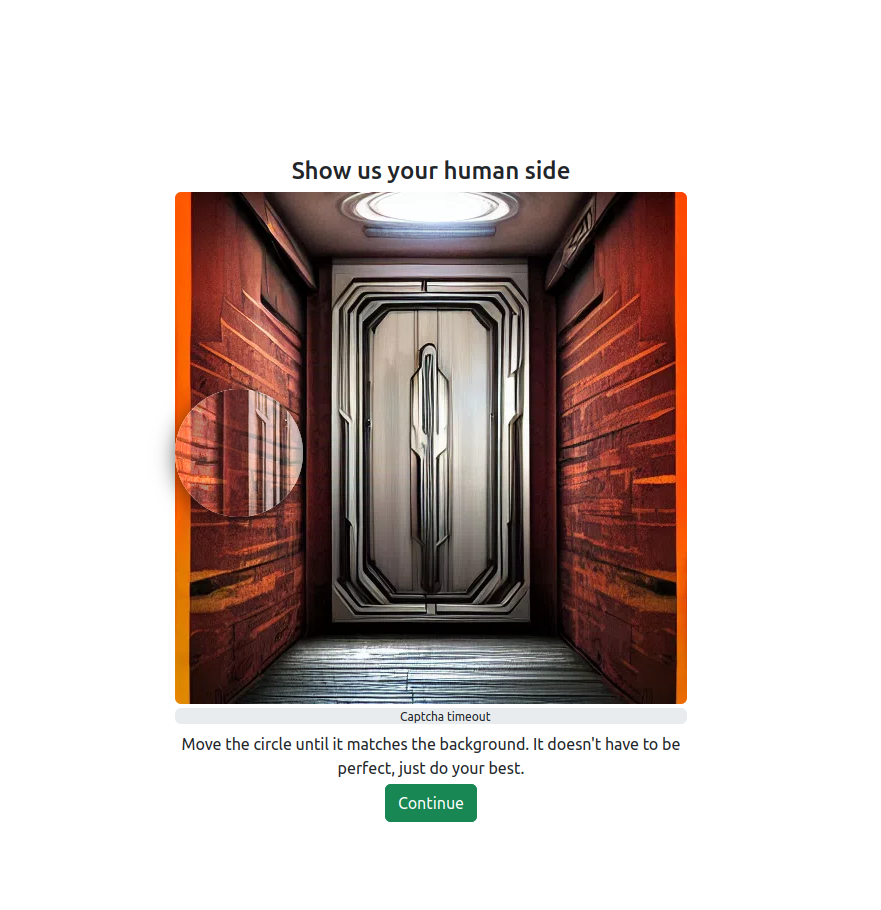 Custom Captcha Verification